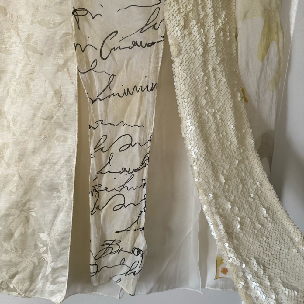 Zara Patchwork Midi Skirt Zw Collection - image 8